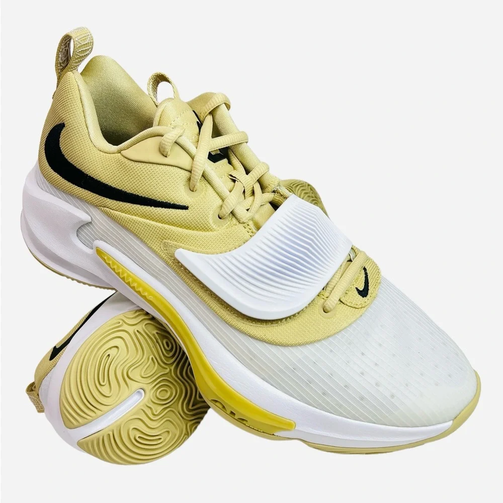 Nike Zoom Freak 3 TB Promo White/Gold Shoes Sneakers DM7378-701 Men Size 11 - Picture 9 of 10